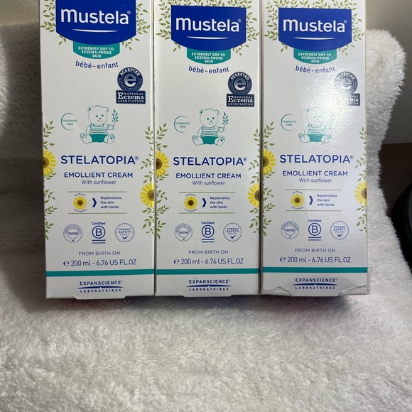 mustela Bath, Skin & Hair Mustela Stelatopia Eczema Emollient Baby